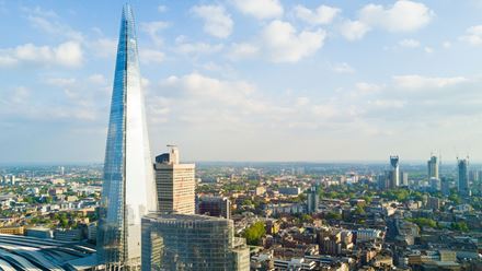 Visit The View from The Shard with The London Pass. Image courtesy of Go City.
