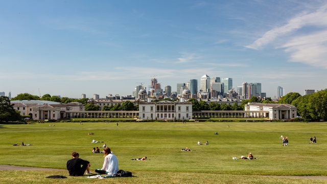Naval Colleges in Greenwich Park Image: © visitlondon.com/Jon Reid A panoramic shot of the Naval Colleges in Greenwich Park, with the London skyline in the background.