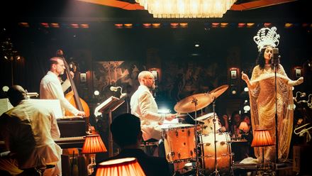 Spend an evening in a 1930s speakeasy filled with glitz and glamour at 58th Street. Image courtesy of The Lost Estate.