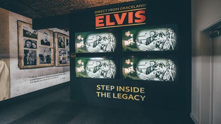 Explore more than 400 artefacts and Elvis Presley memorabilia at the Direct from Graceland: Elvis exhibition. Image courtesy of Golden Tours.