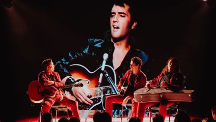 Immerse yourself in Elvis Presley's 1968 Comeback Special performance at the new immersive experience, Elvis Evolution, in London. Image courtesy of Layered Reality.