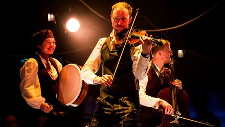 Enjoy a night of Victorian feasting, live music and spellbinding theatre. at The Great Christmas Feast. Image courtesy of The Lost Estate.