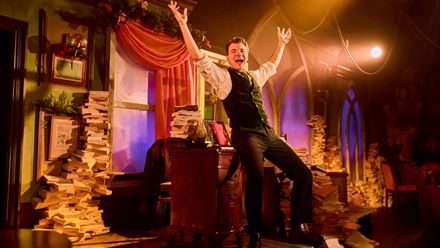 Discover Victorian London as Charles' Dickens guest of honour at The Great Christmas Feast. Image courtesy of The Lost Estate.