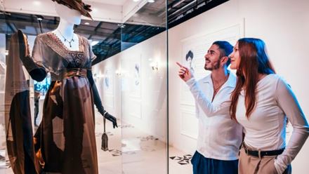 Discover authentic period costumes at The Legend of the Titanic immersive experience. Image courtesy of Golden Tours.