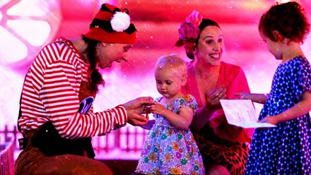 Enjoy a magical mixed-reality walk through enchanting scenes, interactive storytelling and a joyful encounter with Santa himself at Wondrful World of Christmas. Image courtesy of Mance Communications.