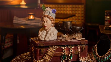 Elizabeth II cocktail at Cahoots. Credit: Johnny Stephens. Image courtesy of Cahoots.