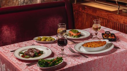 A selection of dishes at Brasserie Zedel. Credit: Emma Pharaoh. Image courtesy of Brasserie Zedel.