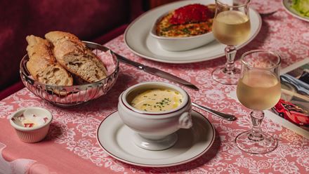 A selection of dishes at Brasserie Zedel. Credit: Emma Pharaoh. Image courtesy of Brasserie Zedel.