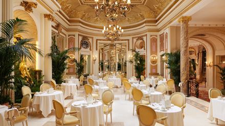 Experience a fabulous meal in romantic surroundings at The Ritz. Credit: The Ritz. Image courtesy of The Ritz.