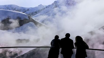 Experience stunning visuals of the world's landscape at the BBC Earth Experience. Image courtesy of BBC Earth Experience.