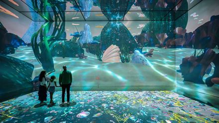 Plunge into the ocean’s depths with Thomas Lowinsky’s "The Dawn of Venus". Image courtesy of FRAMELESS.