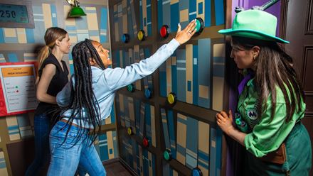 Conquer escape room challenges and dominate a life-sized board at Monopoly Lifesized. Image courtesy of Monopoly Lifesized.