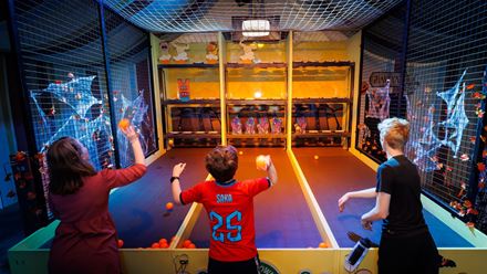 Fun games and adventures for family and childen to enjoy at Phantom Peak. © Golden Tours/Alistair Veryard Photography.