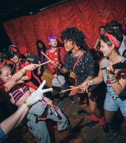 People dancing in a venue in Brixton