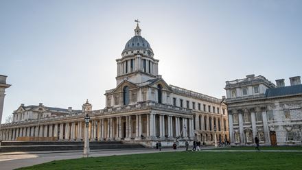 Walk the historic grounds of the Old Royal Naval College and hear all about Greenwich maritime legacy. ©London & Partners/Michael Barrow