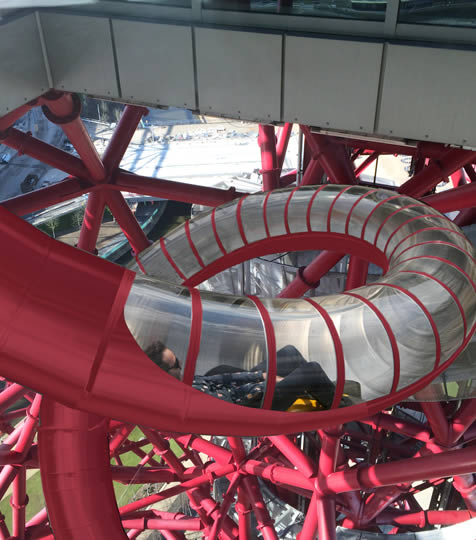 ArcelorMittal Orbit slide in Stratford