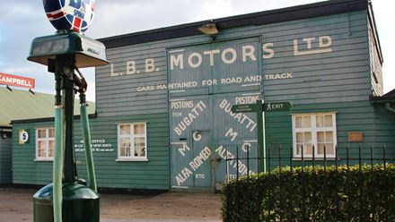 Step into Brooklands’ legacy of speed at Brooklands Museum. Image courtesy of Golden Tours.