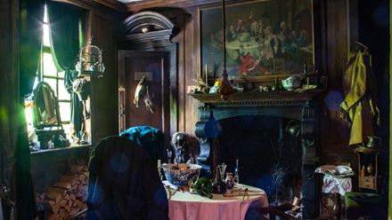 Another room inside Dennis Severs' House in London. Credit: Lucinda Douglas Menzies. Image courtesy of Dennis Severs' House.
