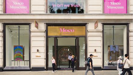 Visit London's Moco Museum in Marble Arch. Image courtesy of Moco Museum.