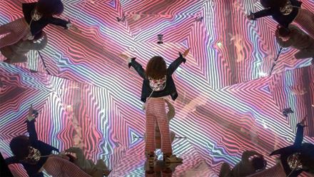 Immersive art at Twist Museum. Photo credit: Dan Weill Photography. Source: Image courtesy of Family PR.