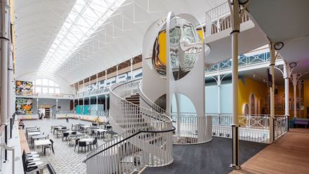 Young V&A Feature Staircase © Luke Hayes. Image courtesy of Victoria and Albert Museum, London