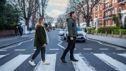 Walk across the famous Beatles zebra crossing. Image credit: London & Partners/ Michael Barrow.