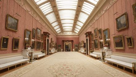 Picture Gallery at Buckingham Palace. Image courtesy of Royal Collection Trust / © His Majesty King Charles III 2023.