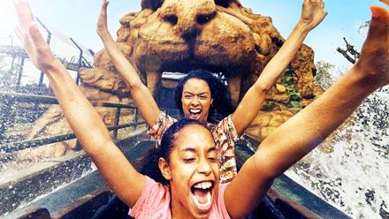 The Land of the Tiger and Tiger Rock attraction at the Chessington World of Adventures resort. Image courtesy of Chessington World of Adventures.