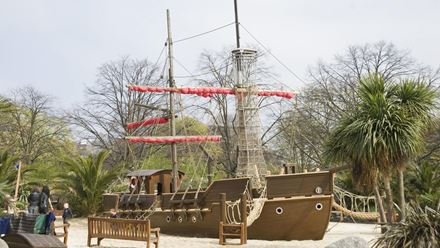 The Pirate Ship. Photo: Anne-Marie Briscombe. Image courtesy of The Royal Parks.