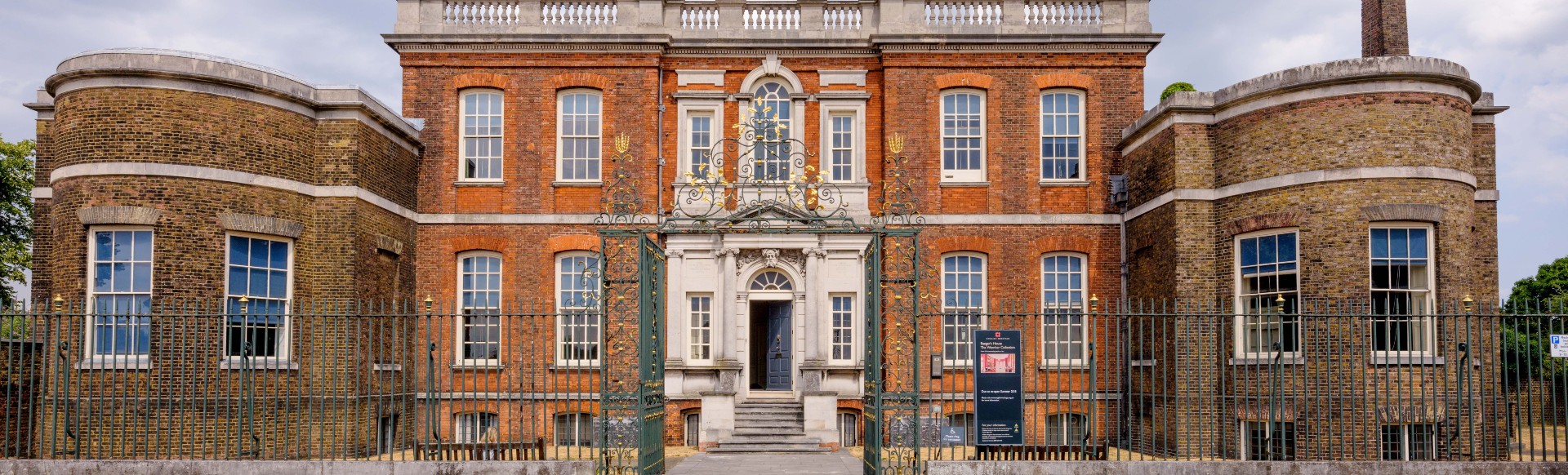 The front of Ranger's House in Greenwich.