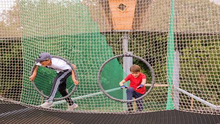 Fun activities for all ages at Gripped London including the Net Adventure Park. Image courtesy of Golden Tours.