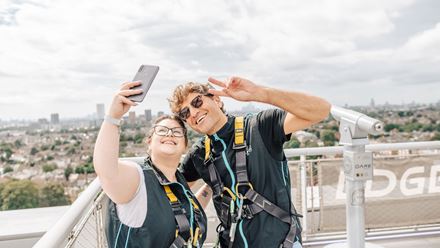 Have the time of your life as you climb to the top of Tottenham Hotspur Stadium, an experience you are sure to remember. © visitlondon.com/Michael Barrow