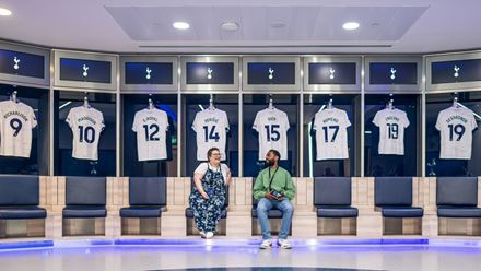Visit one of London's leading football venues with a tour of Tottenham Hotspur's stadium. © visitlondon.com/Michael Barrow