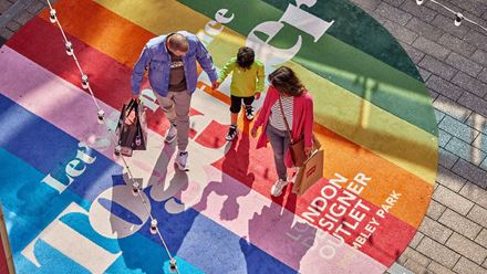 Bring the whole family to London Designer Outlet for a day of shopping and more fun activities on offer in the area. Credit: London Designer Outlet. Image courtesy of London Designer Outlet.
