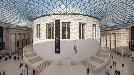 The Great Court at The British Museum © visitlondon.com/Jon Reid 