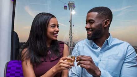 Ring in the New Year at 90 metres high with views of London’s famous fireworks. Image courtesy of Golden Tours.