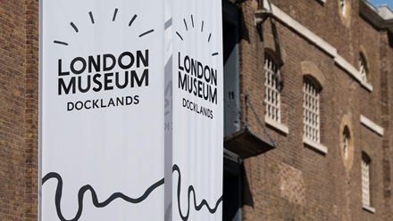 Venture to Canary Wharf to visit the London Museum Docklands. Credit: John Chase. Image courtesy of London Museum.