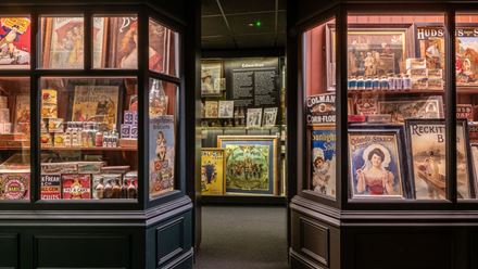 Visit the Museum of Brands, where retro packaging and vintage games are on display. ©London & Partners/Michael Barrow