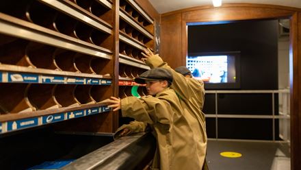 Enjoy an unmissable day out at The Postal Museum. Image courtesy of The Postal Museum.