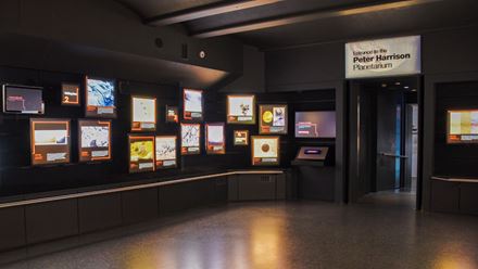 Discover our fascinating solar system at the Peter Harrison Planetarium. Image courtesy of Royal Museums Greenwich.