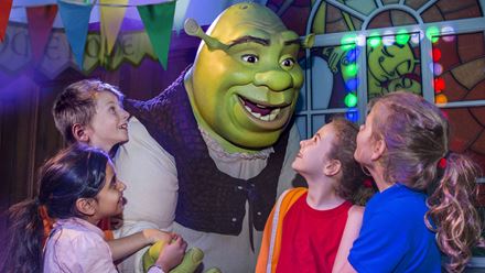 Shrek's Adventure! London. Image courtesy of Merlin Entertainment Group.
