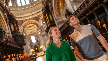Explore the historic St Paul's Cathedral, and walk in the footsteps of great historical figures. © London & Partners/Michael Barrow