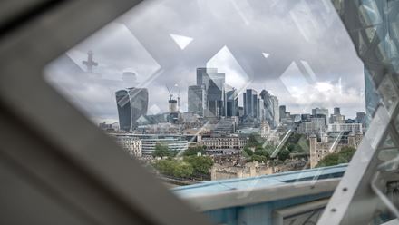 Enjoy panoramic views over London like no others from inside Tower Bridge. ©London & Partners/Michael Barrow