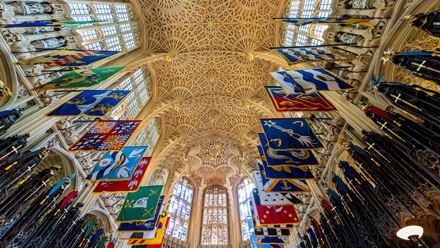 Be struck by the Lady Chapel and its magnificent sculpted ceiling, a highlight when visiting Westminster Abbey. ©Shutterstock