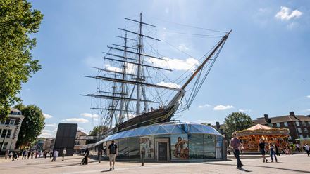 Discover the Cutty Sark with a Royal Museums Greenwich Day Pass. Image credit: London & Partners/Michael Barrow.