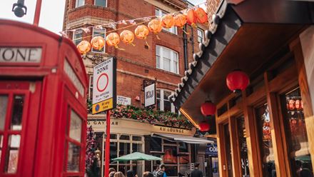 Visit Chinatown for authentic Chinese shopping or a bite to eat. © visitlondon.com/ Michael Barrow.
