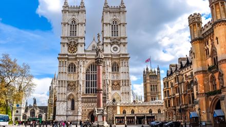 Explore the historic Westminster Abbey. Image courtesy of Shutterstock.