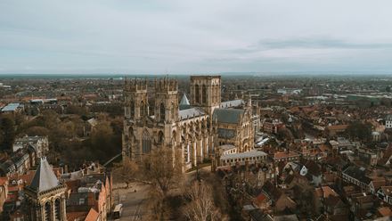 Visit York Minster on a day out from London. © Unsplash/Al Elmes