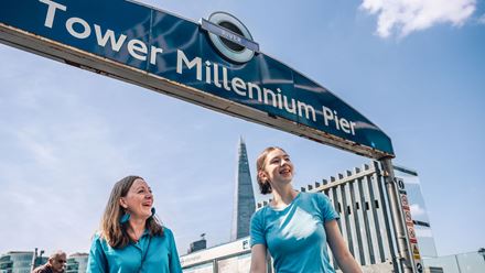 Use your 24h sightseeing pass with City Cruises and explore different parts of London aboard one of their boat tours. ©London & Partners/Michael Barrow