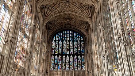 While in Cambridge, visit King's College and King's College Chapel, an architectural beacon sure to attract admiration. Image courtesy of Carole Rocton.